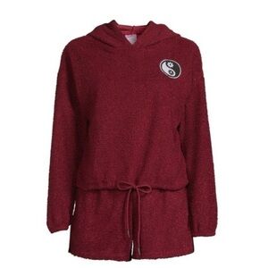 Burgundy Sherpa No Boundaries Ying-Yang set